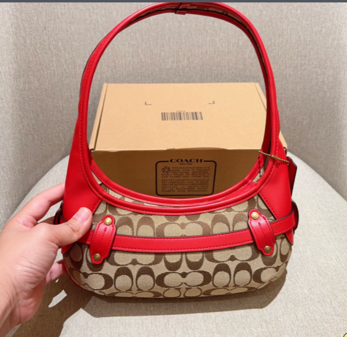 COACH コーチ Ergo エルゴ シグネチャー ワンショルダーバッグ ヴィンテージライク レディース