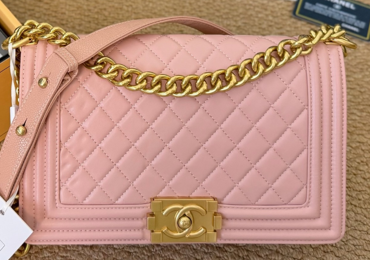 シャネル CHANEL ボーイシャネル チェーンショルダーバッグ 25cm｜クラシック レディースバッグ