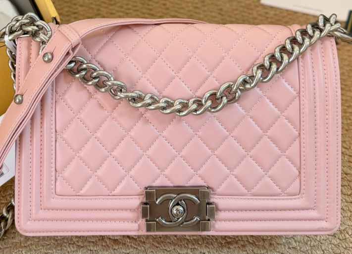 シャネル CHANEL ボーイシャネル チェーンショルダーバッグ 25cm｜クラシック レディースバッグ