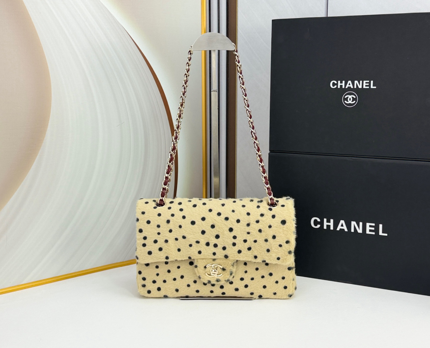 CHANEL 26A 限定 レオパード柄 チェーンショルダーバッグ