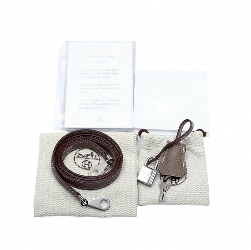 【高品質】エルメス HERMES ケリー 25 トゴ エトゥープ シルバー金具 U刻印-高島屋オンラインストア - 公式