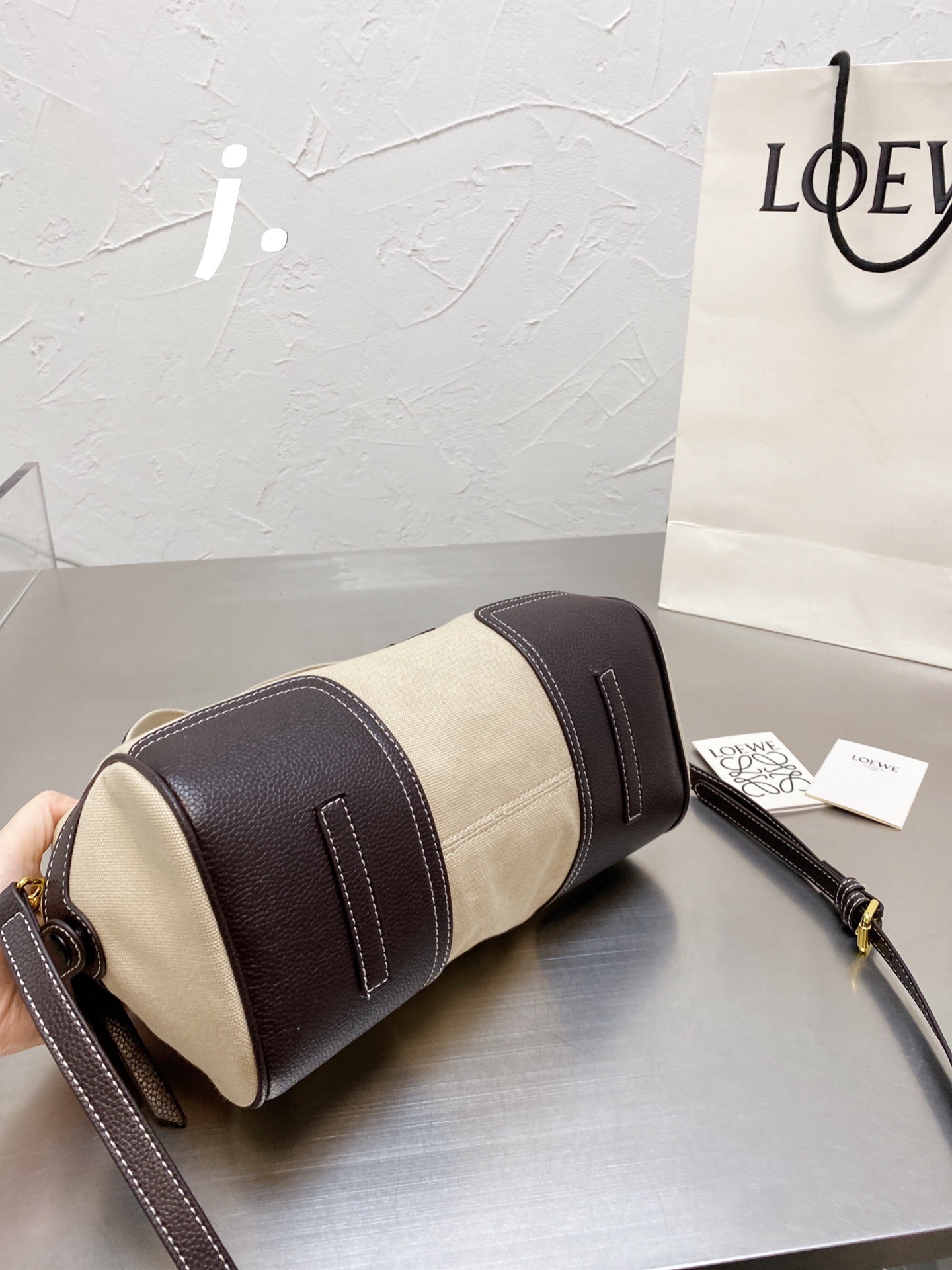 Loewe-ロエベの新しいリネンピローバッグ-高島屋オンラインストア - 公式