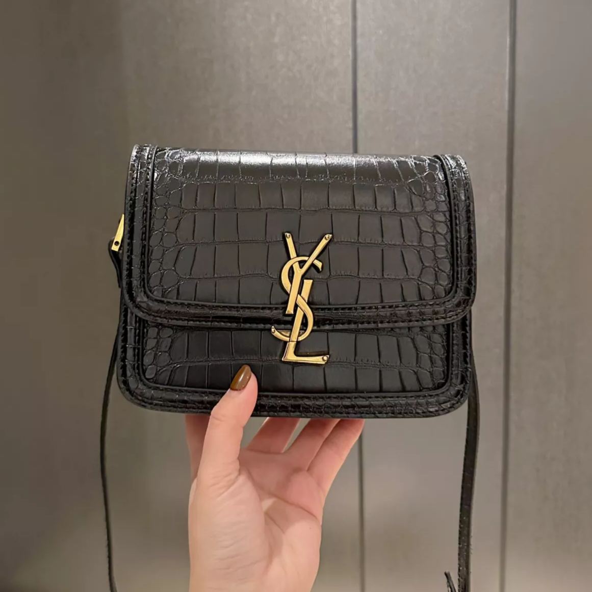 【サンローラン】SAINT LAURENT/レザー スモール サッチェルバッグ-高島屋オンラインストア - 公式