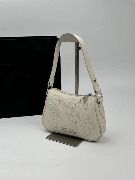 クロムハーツ風 ナゲットバッグ 腋下バッグ 2WAYショルダー
