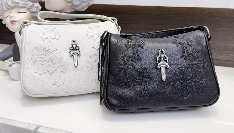 クロムハーツ風 ナゲットバッグ 腋下バッグ 2WAYショルダー