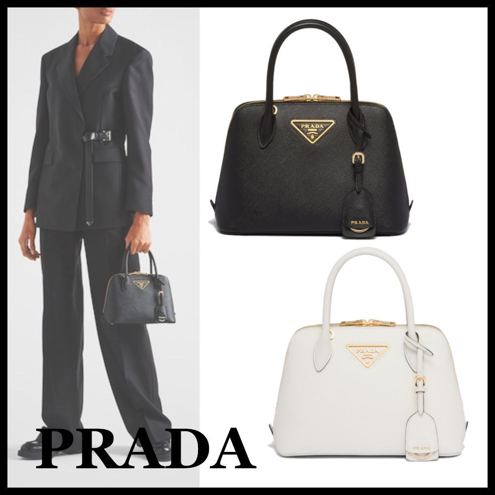 【高品質】★PRADA直営店★プロムナード サフィアーノ レザーバッグ-高島屋オンラインストア - 公式