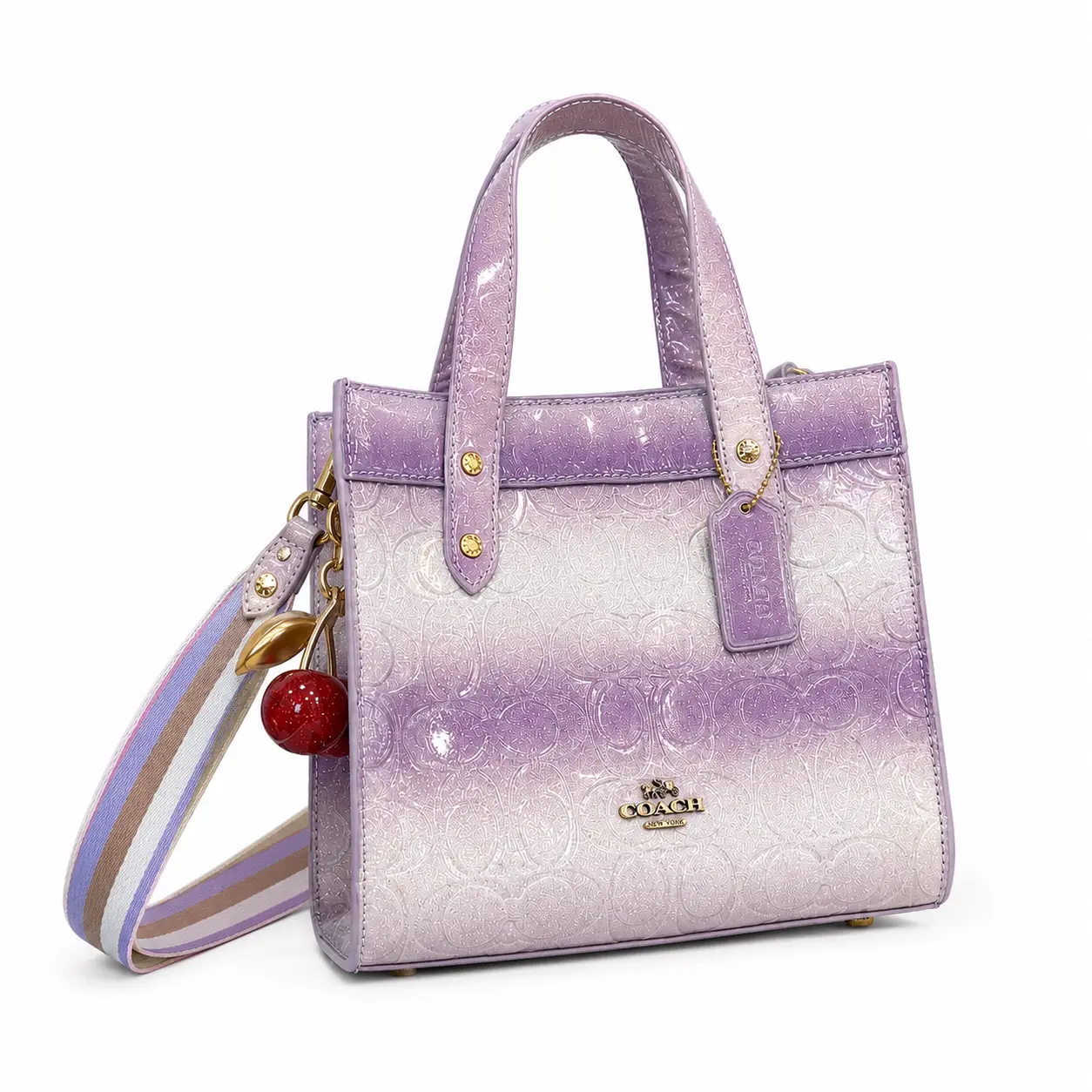 COACH Field トートバッグ レディース｜ショルダー付き 3色展開 コンパクトバッグ