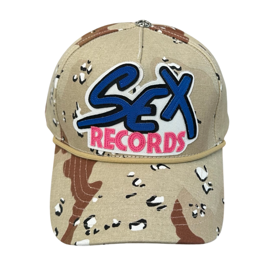 SEX RECORDS ペイントスプラッシュ ロゴキャップ｜3カラー展開