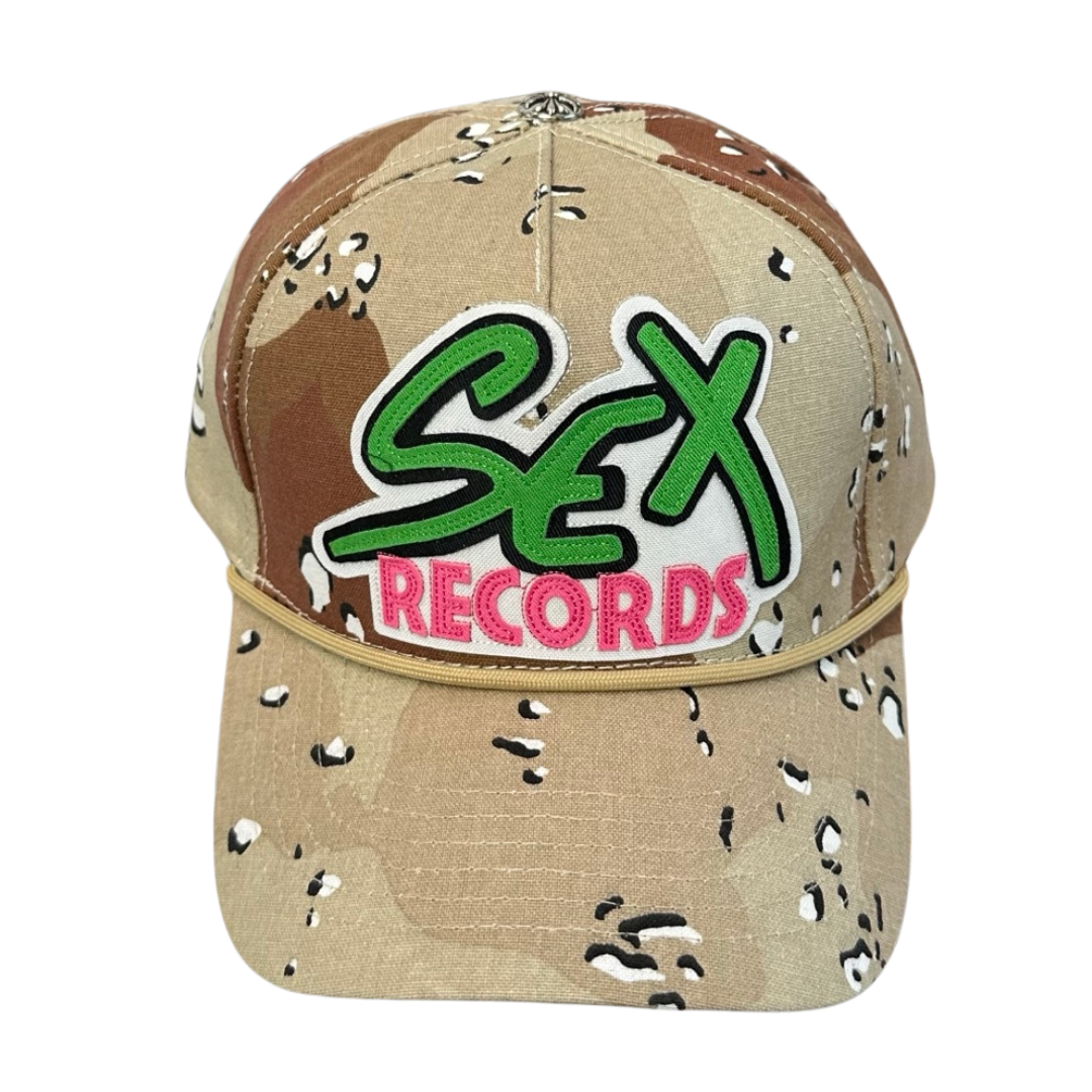 SEX RECORDS ペイントスプラッシュ ロゴキャップ｜3カラー展開