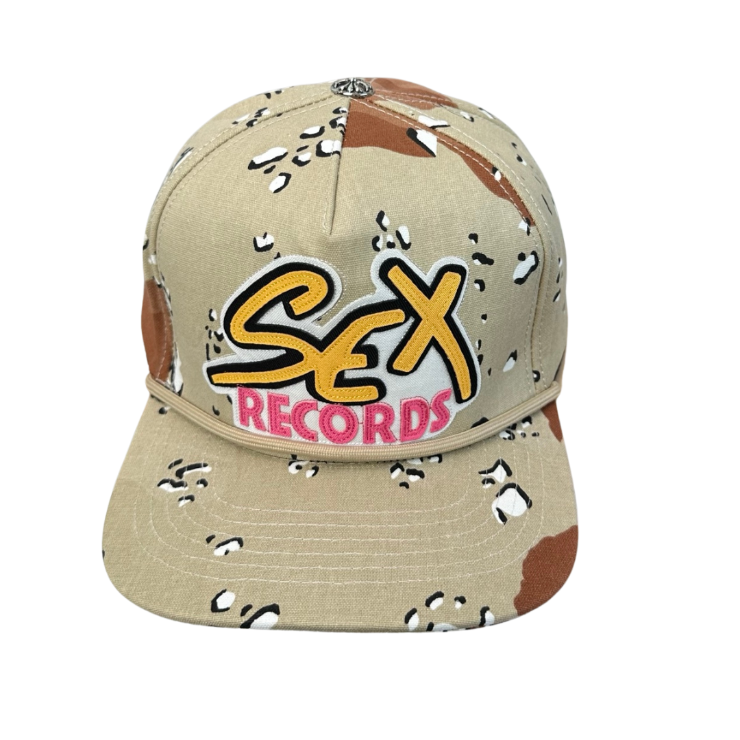 SEX RECORDS ペイントスプラッシュ ロゴキャップ｜3カラー展開