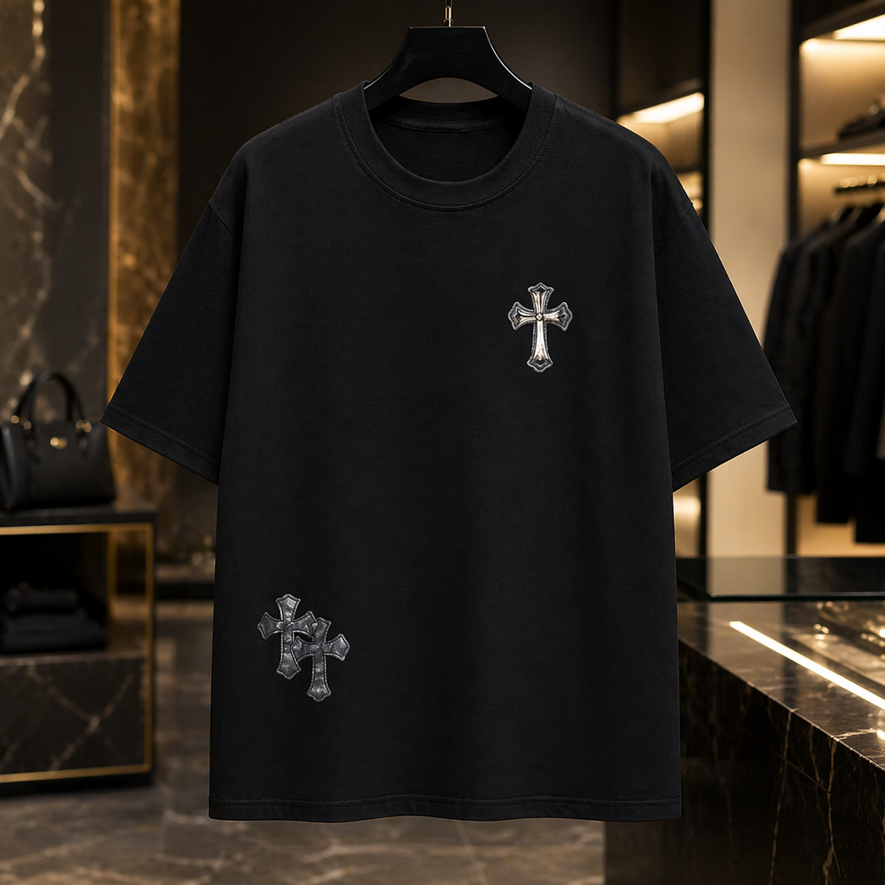クロムハーツ Tシャツ 半袖 Chrome Hearts T-shirts 6033
