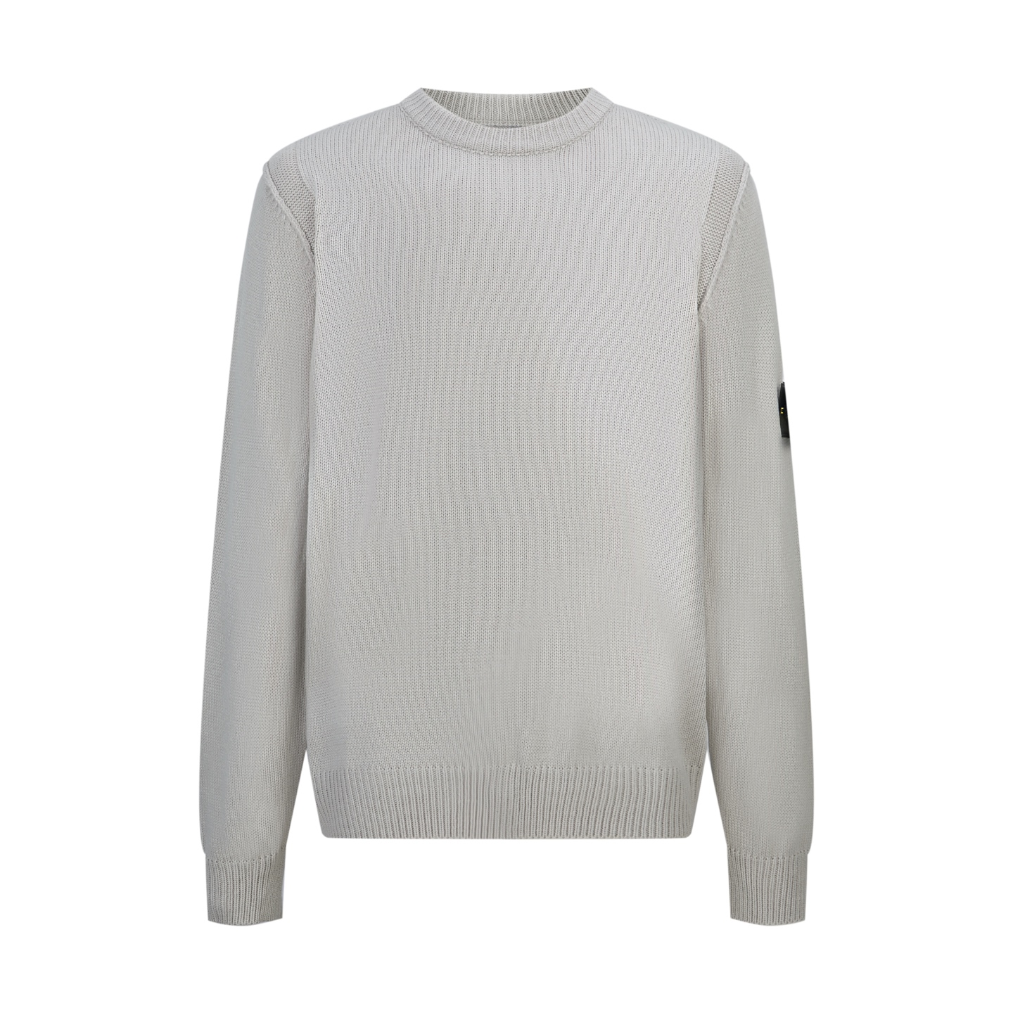 STONE ISLAND（ストーンアイランド）コンパスパッチ クルーネック ニットセーター グレー