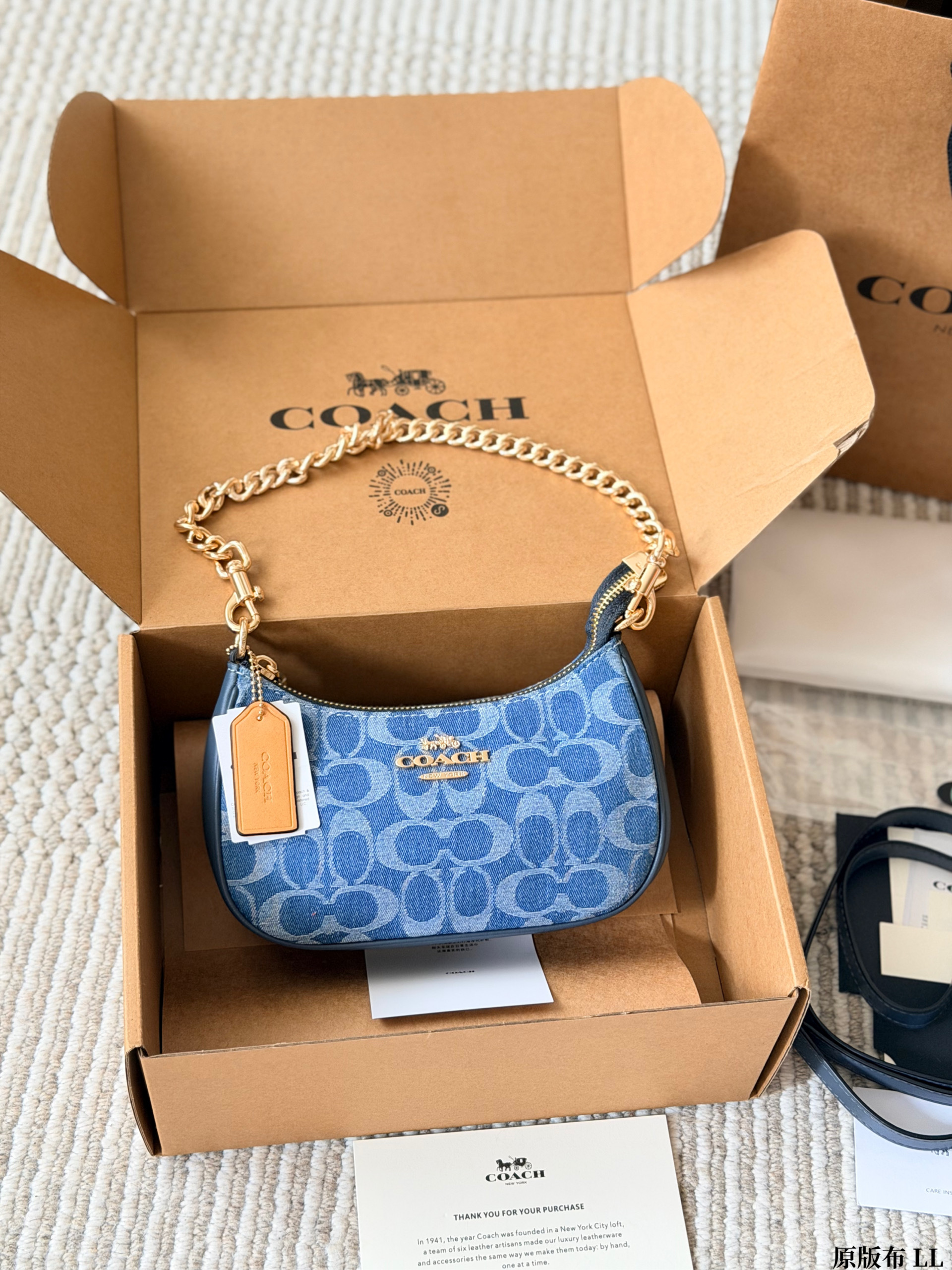 COACH コーチ Teri テリ シグネチャー ショルダーバッグ チェーン ミニバッグ レディース