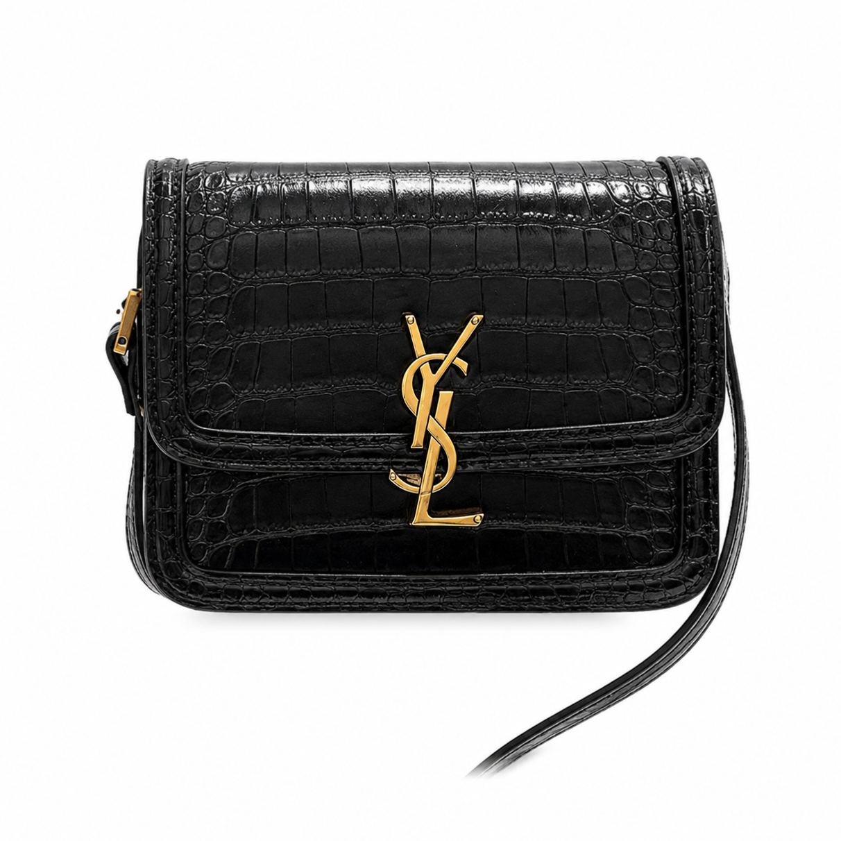 【サンローラン】SAINT LAURENT/レザー スモール サッチェルバッグ