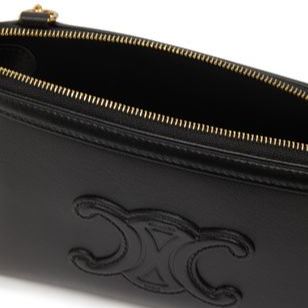 【CELINE】Clutch chain leather Triomphe チェーンクラッチ-高島屋オンラインストア - 公式