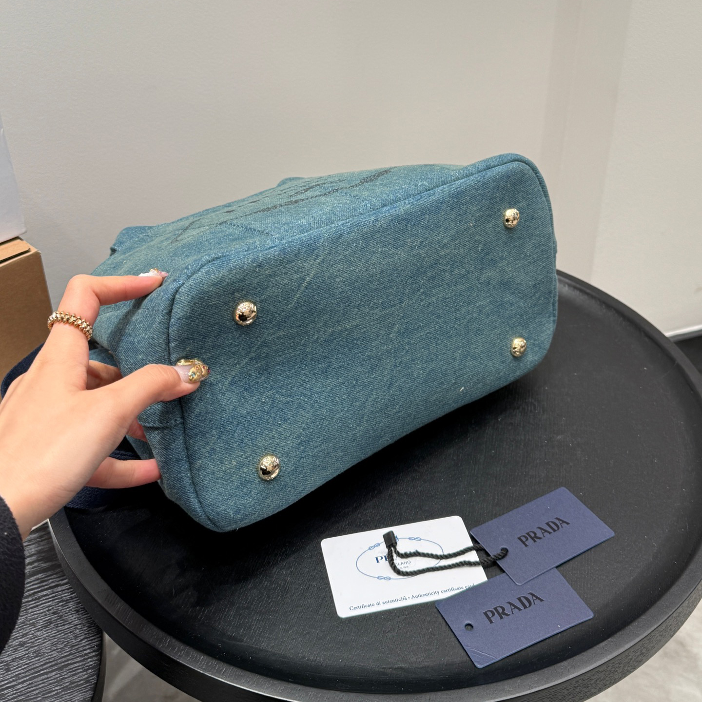 【高品質】【国内発送】PRADA プラダ CANAPA カナパ トートバッグ ショルダーバッグ