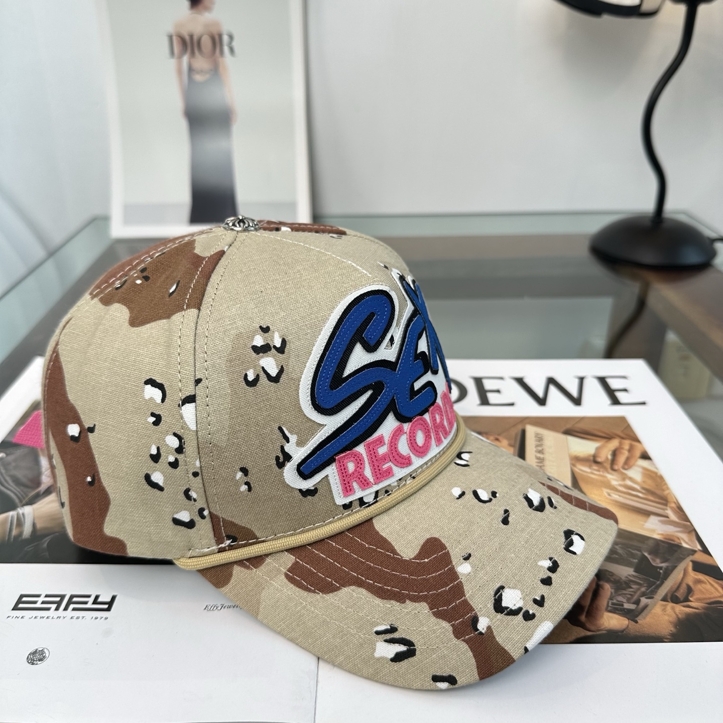 SEX RECORDS ペイントスプラッシュ ロゴキャップ｜3カラー展開