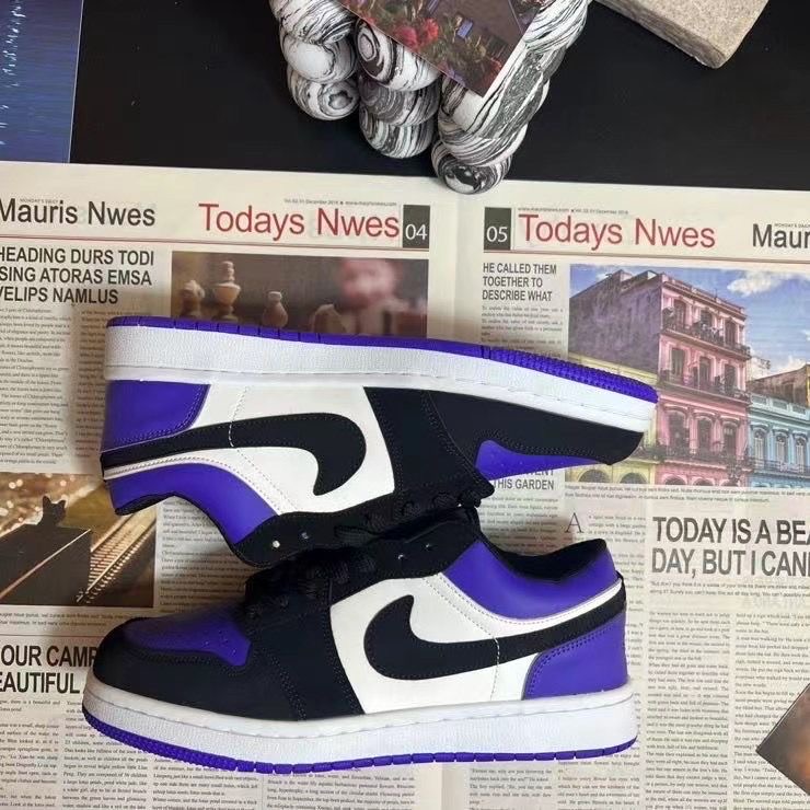 AJ1 Low-Top Sports Sneakers for Men and Women, Casual Sneakers