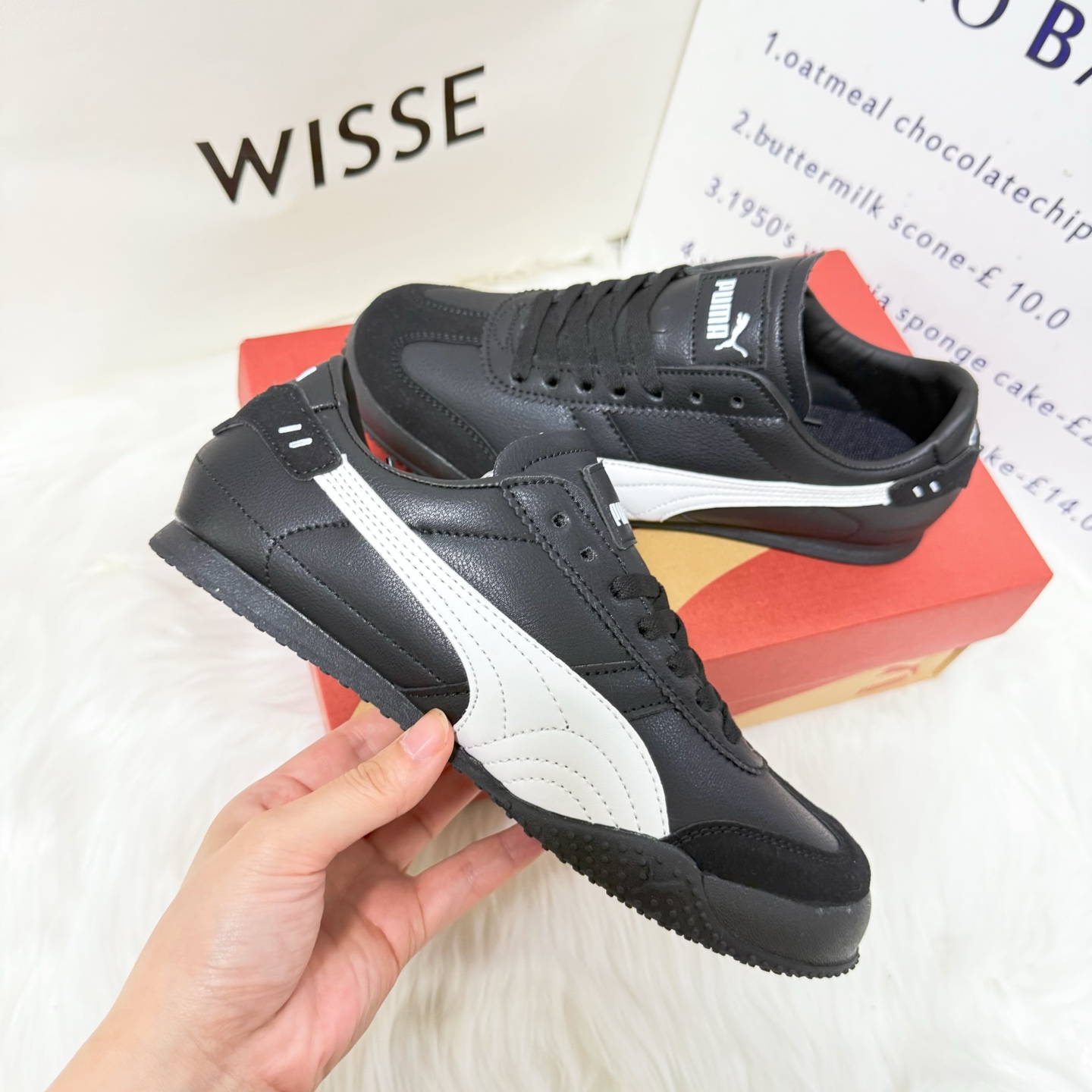Rose's Puma DM001 collaboration sneakers, a versatile classic retro style for men and women, a popular niche sneaker.