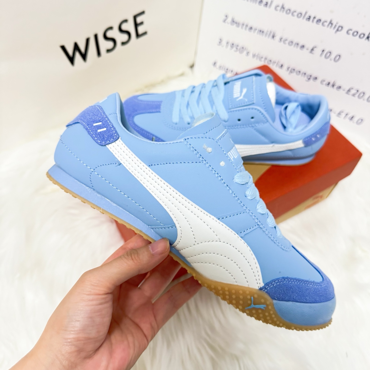 Rose's Puma DM001 collaboration sneakers, a versatile classic retro style for men and women, a popular niche sneaker.