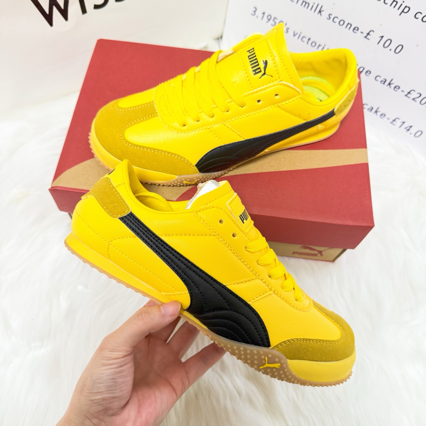 Rose's Puma DM001 collaboration sneakers, a versatile classic retro style for men and women, a popular niche sneaker.