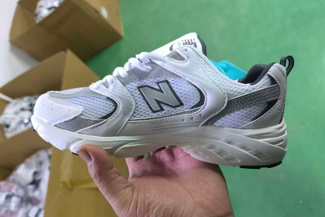 New Balance 530 All-Season Versatile Silver Retro Style Dad Style Height-Increasing Breathable Couple Running Shoes