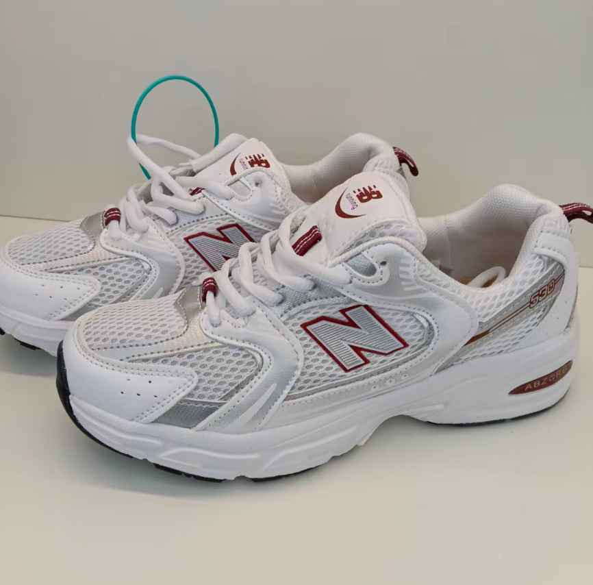 New Balance 530 All-Season Versatile Silver Retro Style Dad Style Height-Increasing Breathable Couple Running Shoes