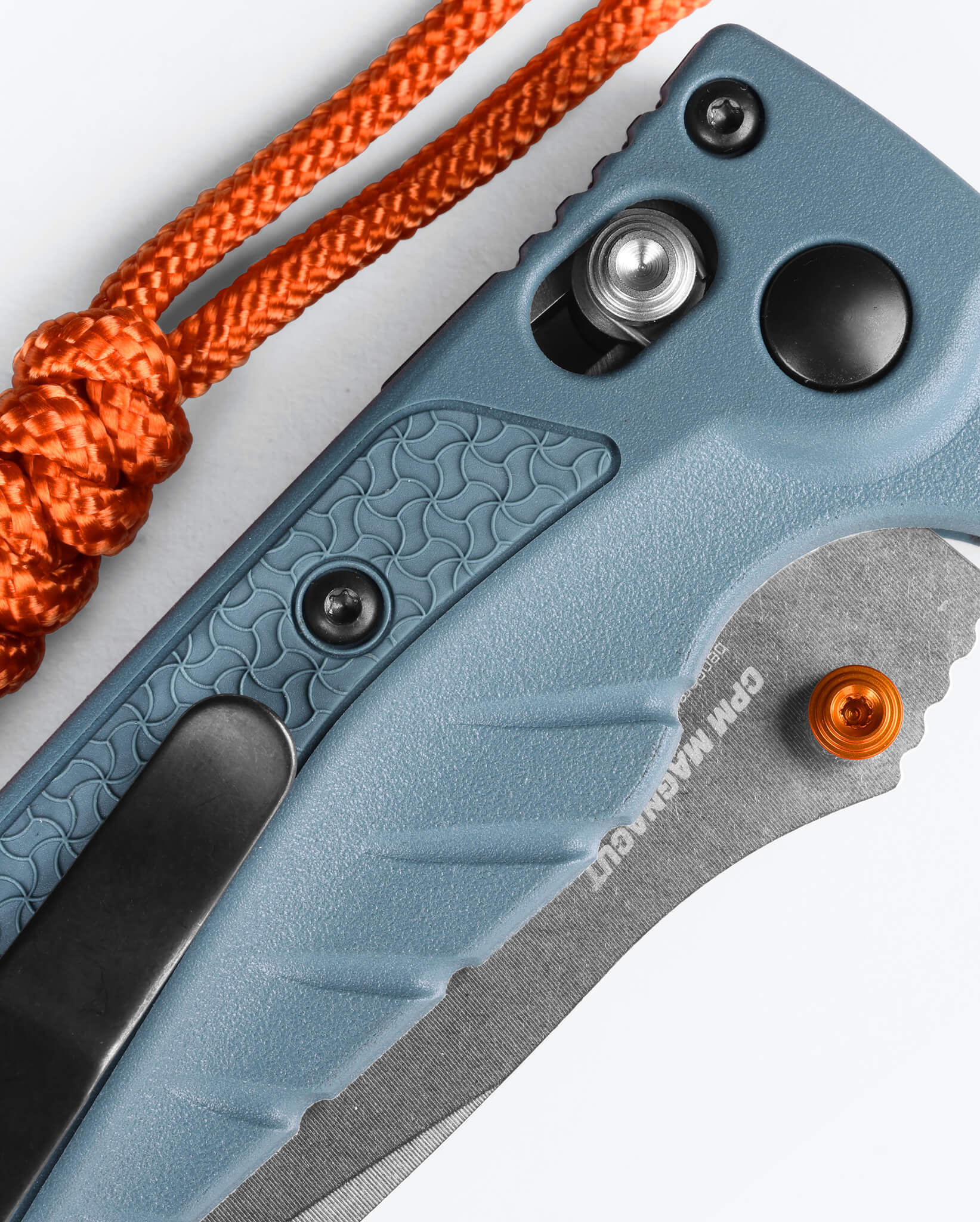  🔥HOT SALE 60% OFF-🦋⚔️BM 1806 Mini Adira | Depth Blue Grivory® | Drop-point