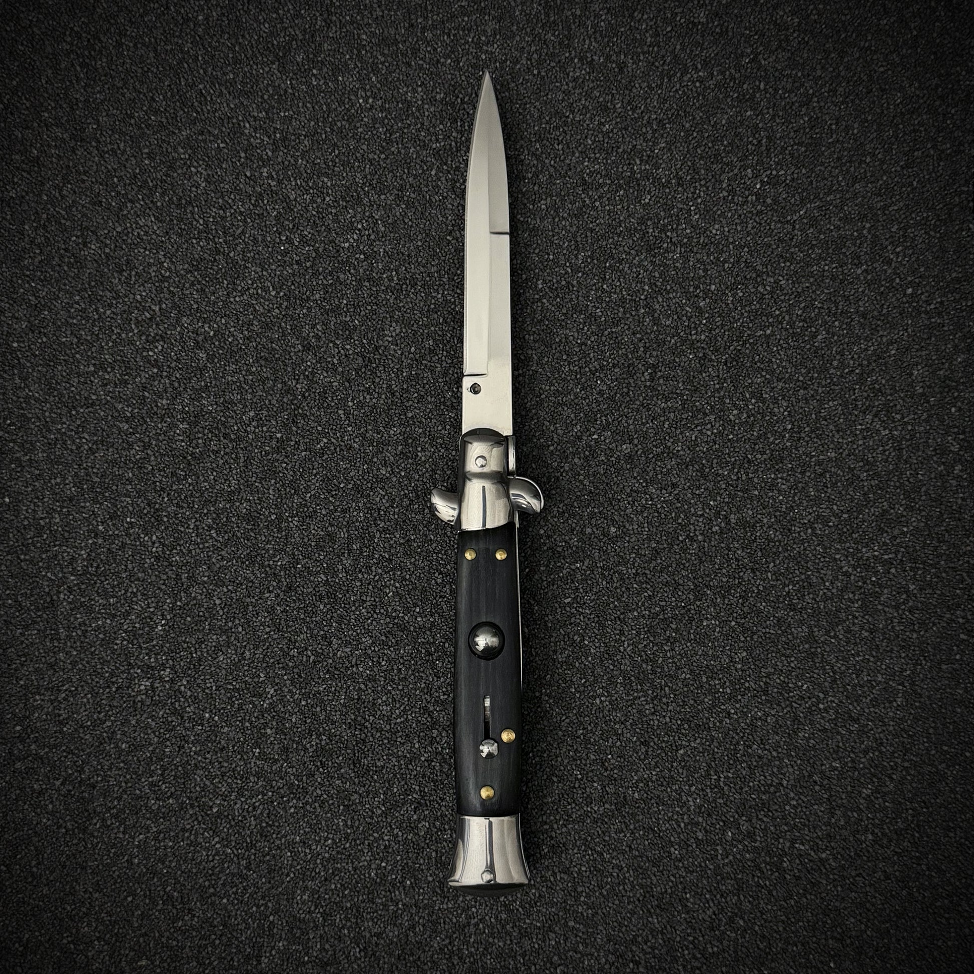 HOT SALE 60% OFF-🔥AKC 9" Italian Stiletto Wood Automatic Knife