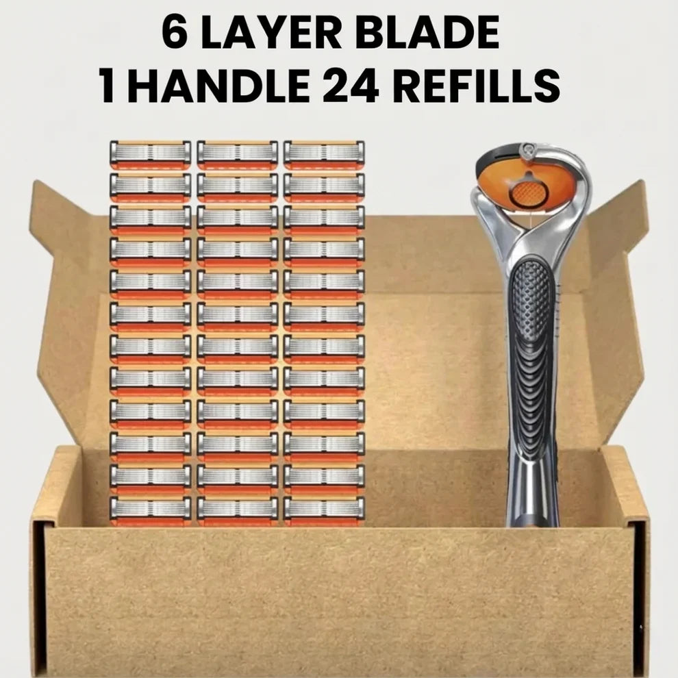 ✨2026 Sale 50% OFF✨ Ultra Sharp Stainless Steel Blades for Smooth Shaving