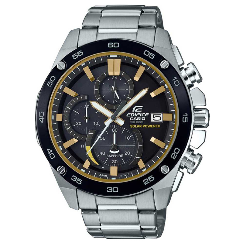 Ex-360 Stylish Silver and Black Dial Analogue watch