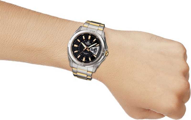 Ex-360 Stylish Golden and Black Dial Analogue watch