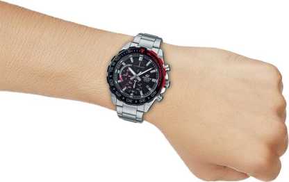 Ex-340 Stylish Red&Black Stylish Dial Analogue watch