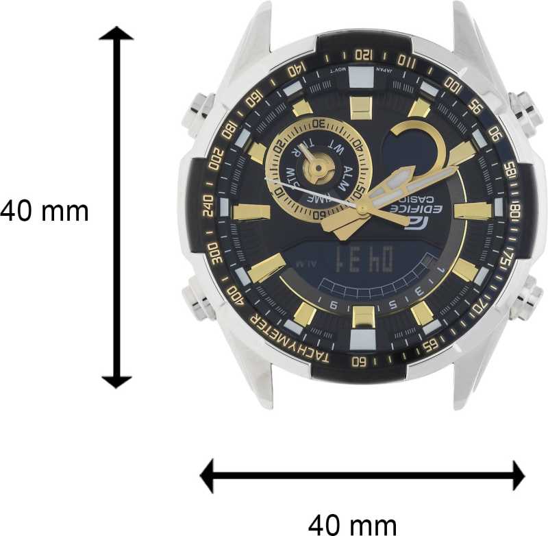 Ex-360 Stylish Golden and Black Dial Analogue watch