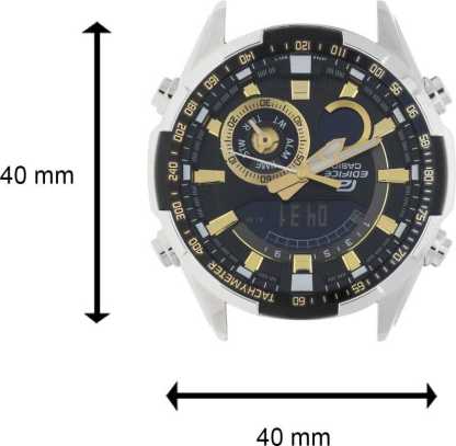 Ex-360 Stylish Golden and Black Dial Analogue watch