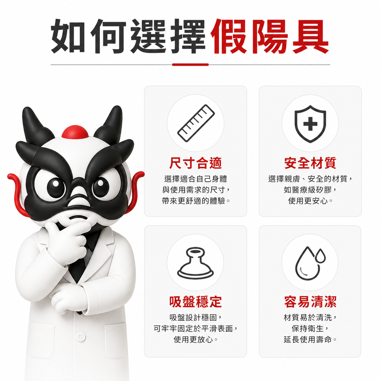 選擇假陽具方法