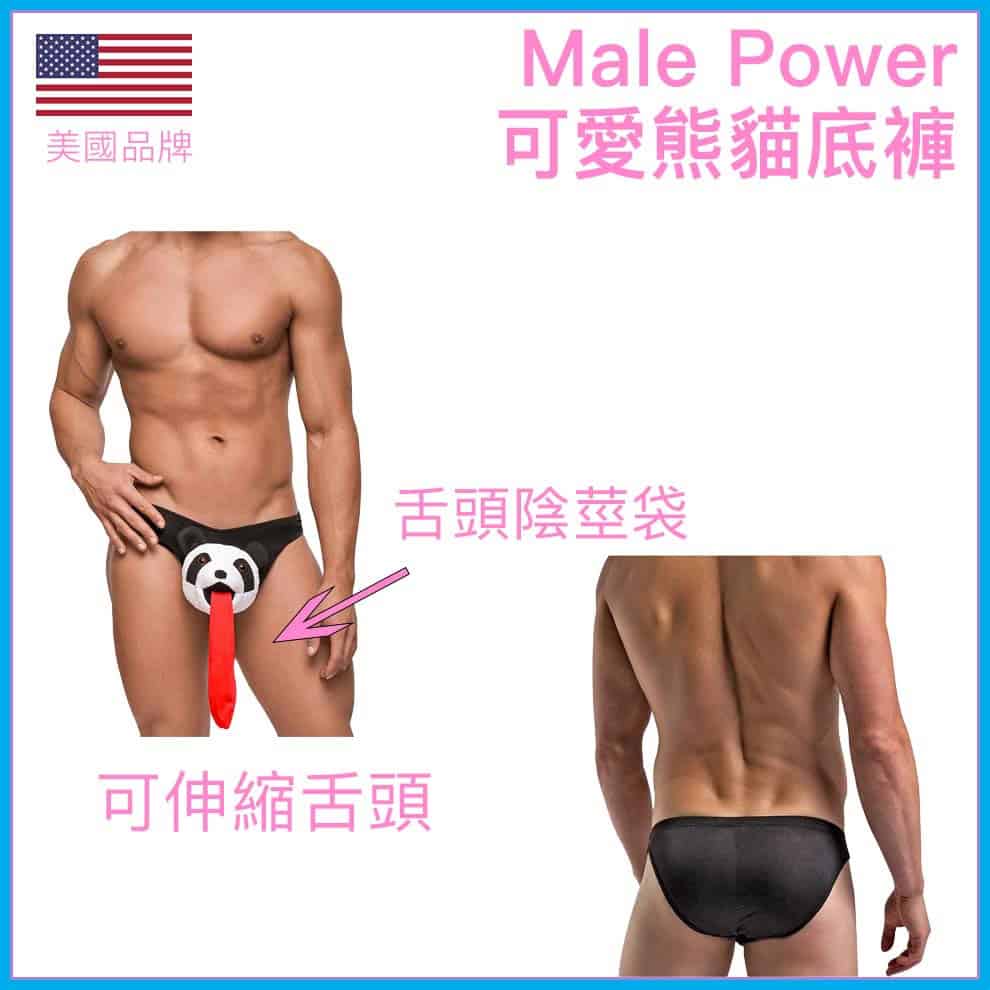 Male Power可愛熊貓底褲-Toys-L.HK