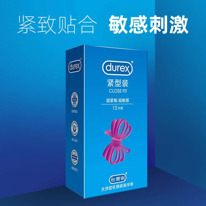 Durex Close Fit貼身敏感安全套 - 12片-Toys-L.HK
