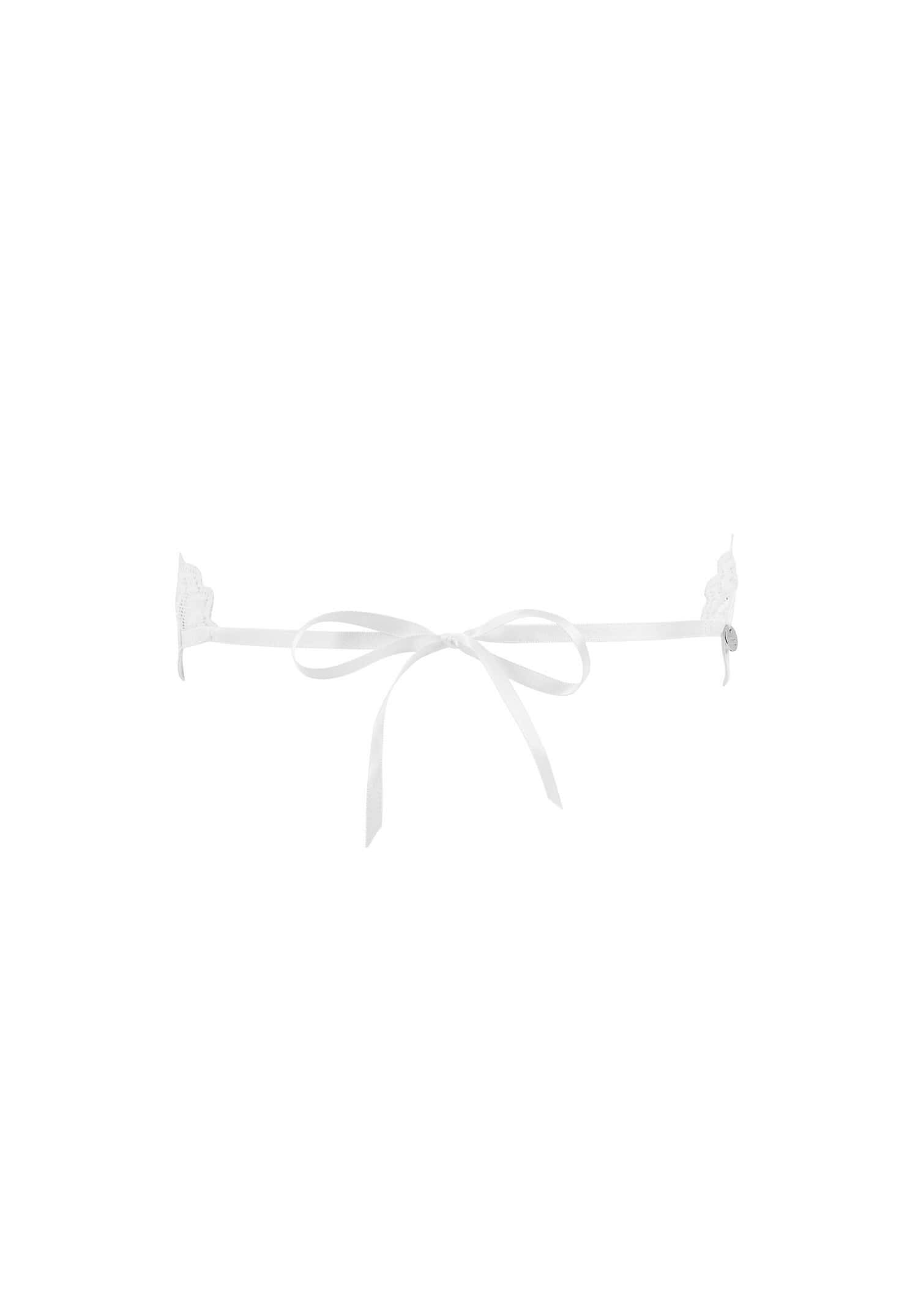 Obsessive 純淨白蕾絲眼罩 ( #Amor Blanco )-Toys-L.HK