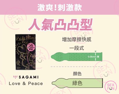 Sagami Love安全套 － 5 & 10片-Toys-L.HK