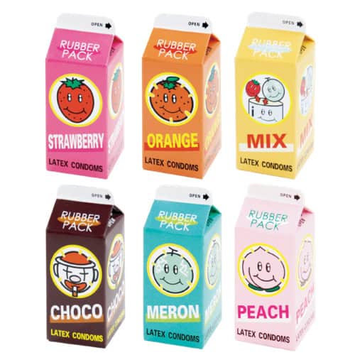 🇯🇵 迷你裝果汁味安全套 - 3片-Toys-L.HK