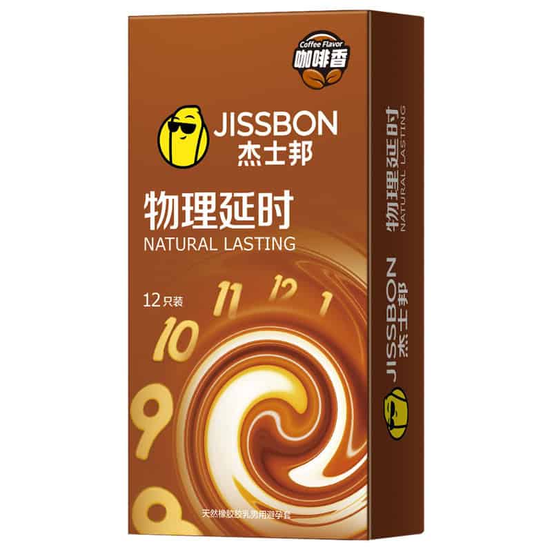 🇦🇺 杰士邦物理延時咖啡香安全套 - 12片-Toys-L 玩巨撚