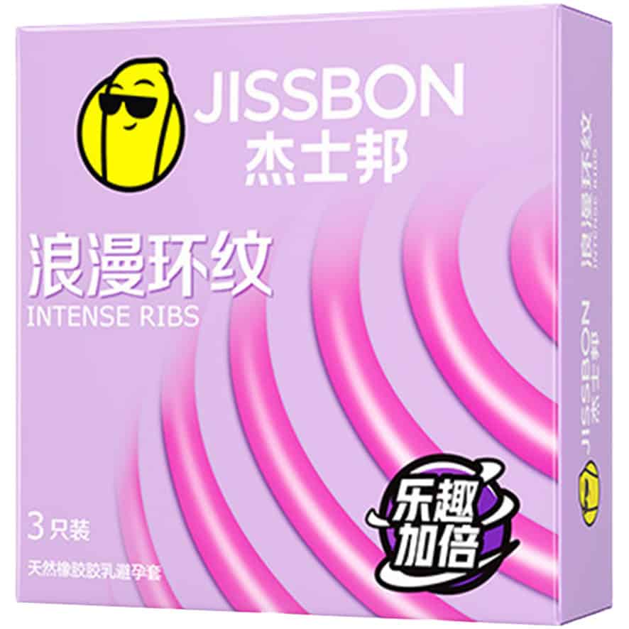 🇦🇺 杰士邦浪漫環紋安全套 - 3片-Toys-L 玩巨撚