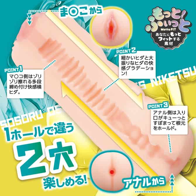🇯🇵 MOTLAB 迷你2穴系列陽光棒球少女雙穴名器-Toys-L.HK