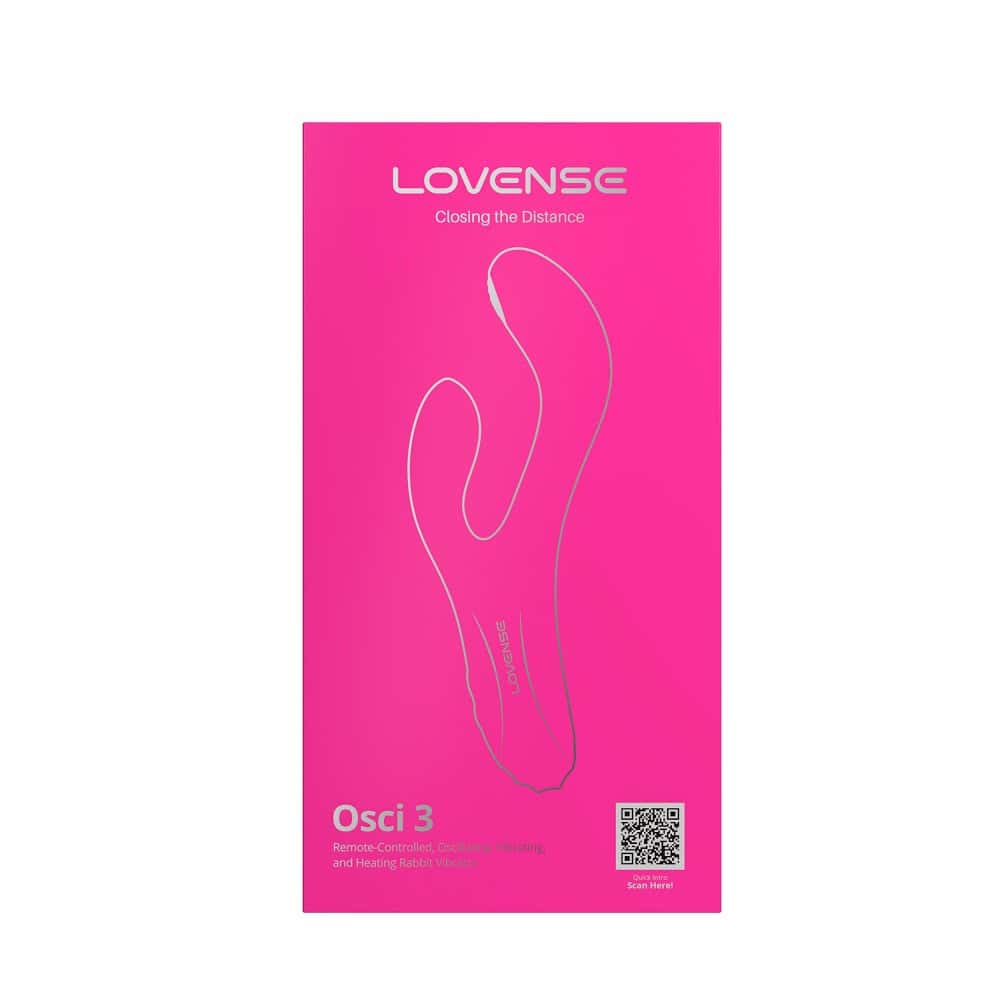 🇺🇸 Lovense Osci 3 遙控加熱震盪G點兔子震動棒-Toys-L 玩巨撚