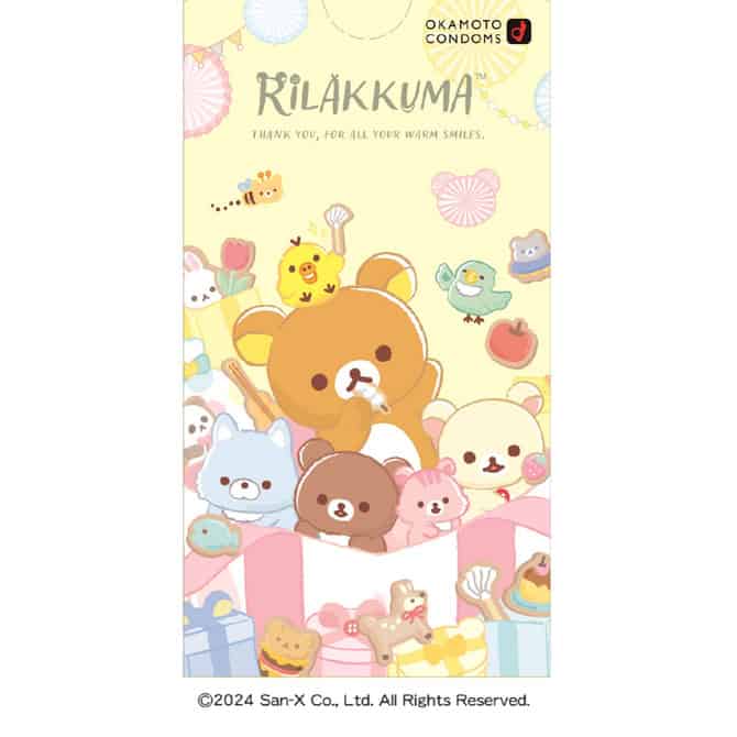 🇯🇵 岡本鬆弛熊透明質酸果凍潤滑安全套 - 10片-Toys-L 玩巨撚