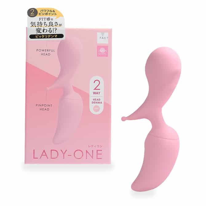 🇯🇵 Prime LADY-ONE 勾玉型兩點震動棒-Toys-L.HK
