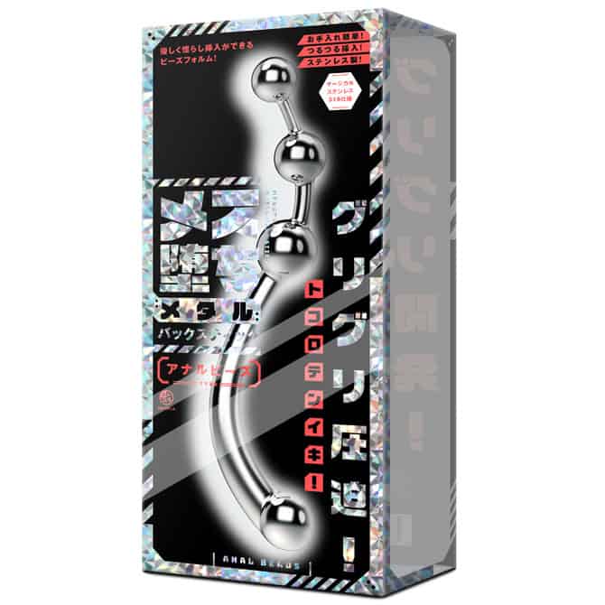 🇯🇵 HATOPLA 讓人墮落的不鏽鋼後庭拉珠-Toys-L 玩巨撚