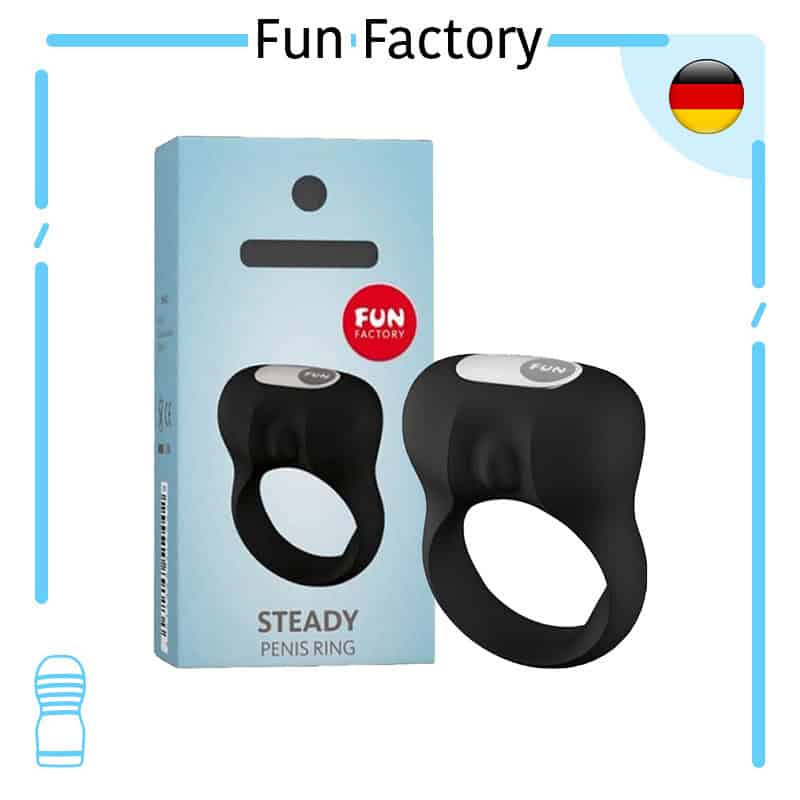 🇩🇪 Fun Factory Steady 情侶共震鎖精持久環-Toys-L.HK