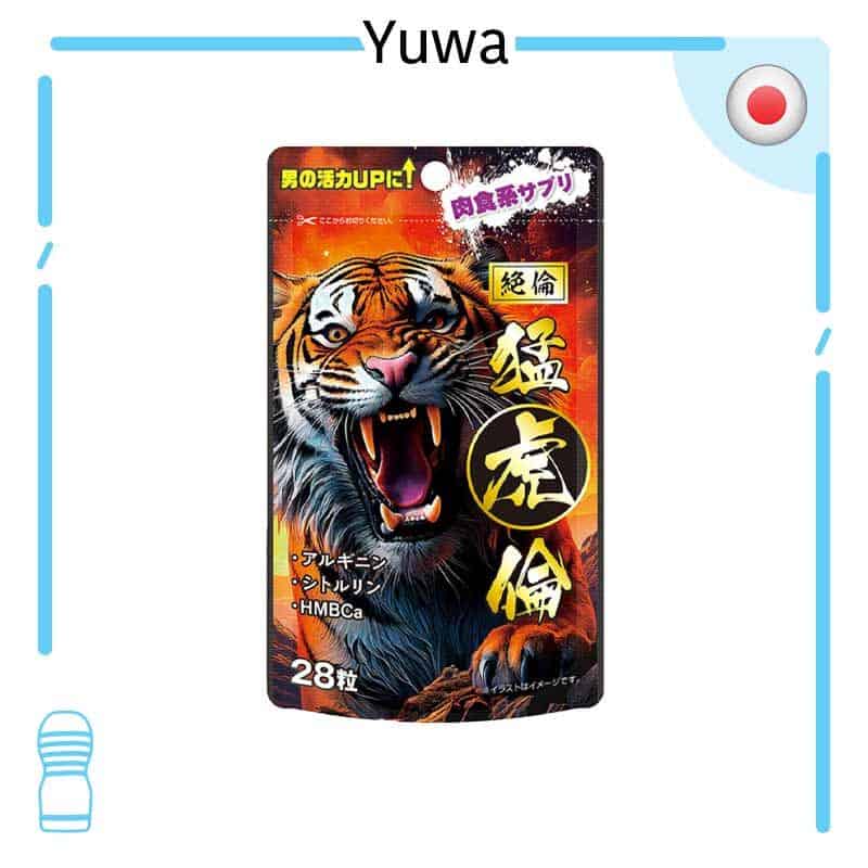 🇯🇵 Yuwa 絕倫猛虎倫男士活力補充品 - 28粒-Toys-L.HK